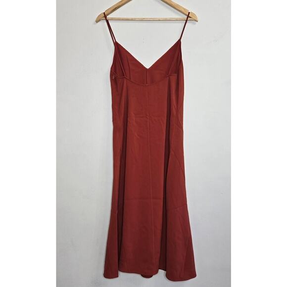 NWT Thakoon Women's Dresses, Rust Slip Dress, Size 6 - Picture 5 of 12